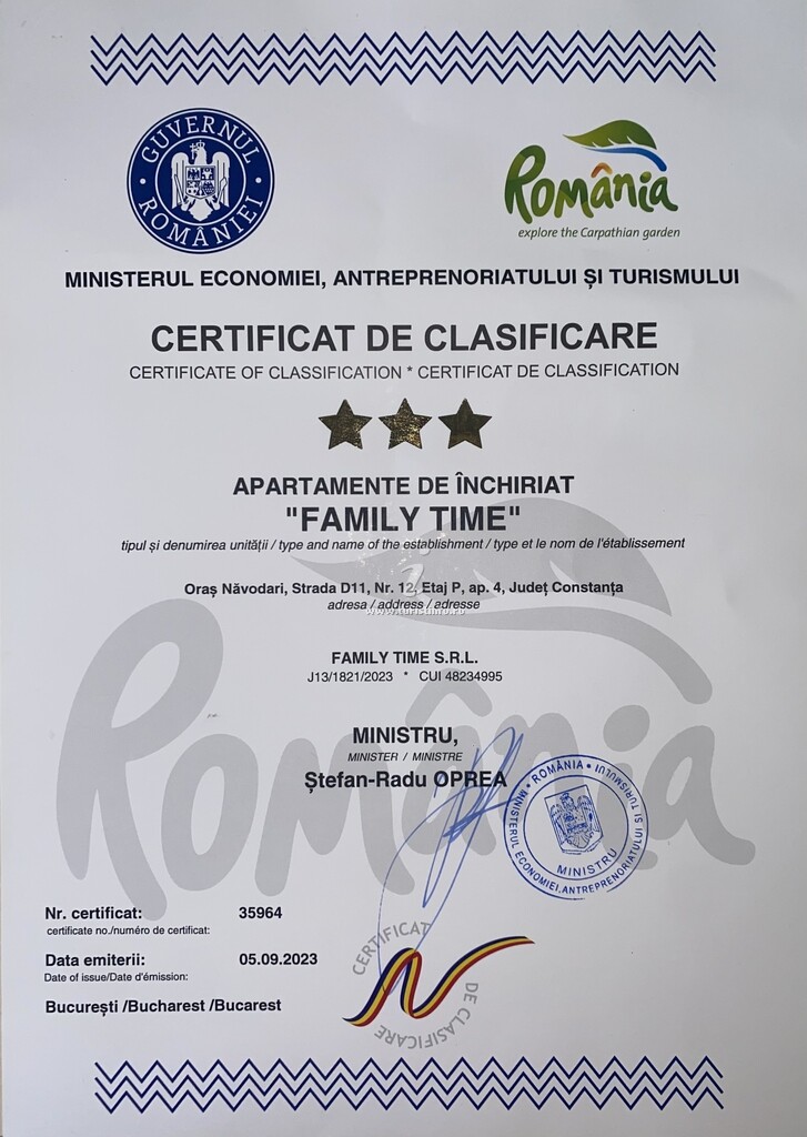 Apartamente Family Time
