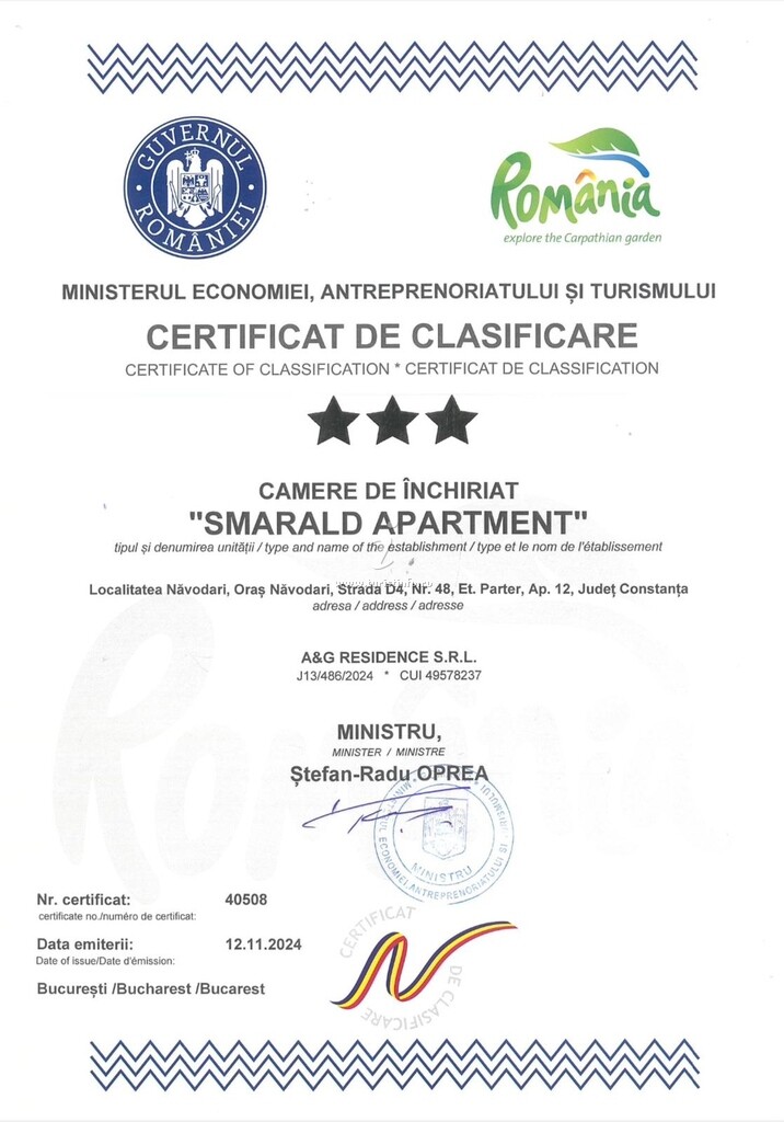 Apartament Smarald