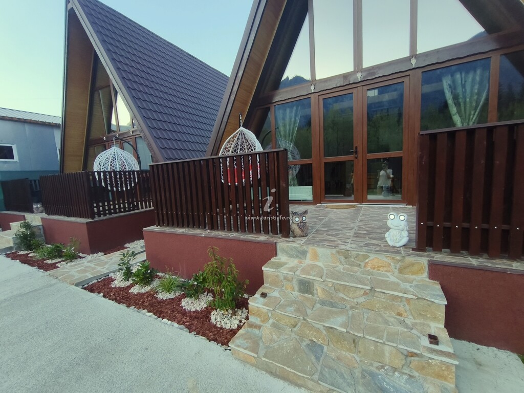 A-frame Twin Houses