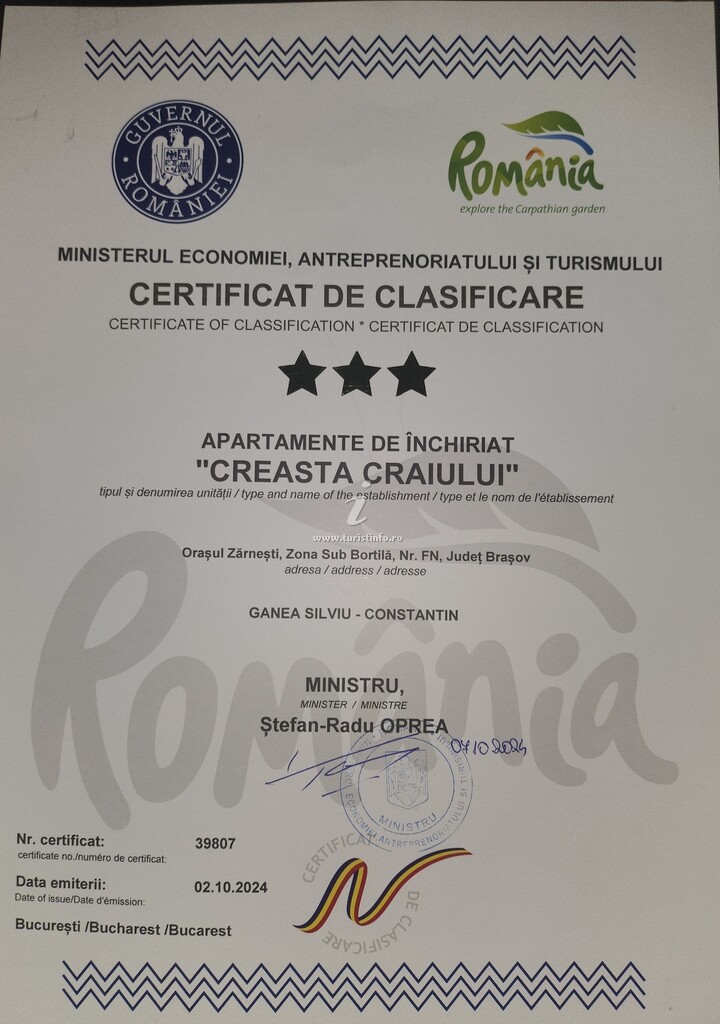 Apartamente Creasta Craiului