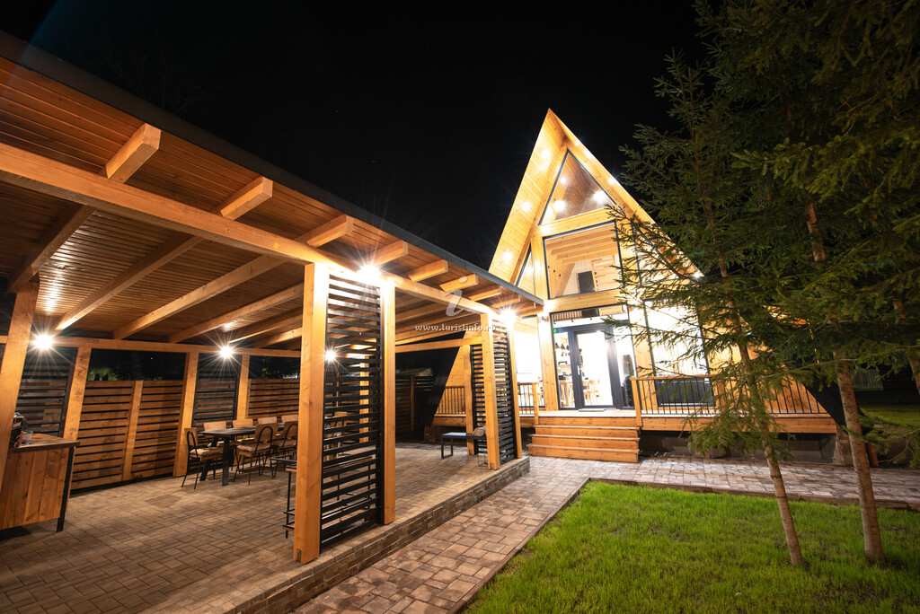 A-frame Timber Loft