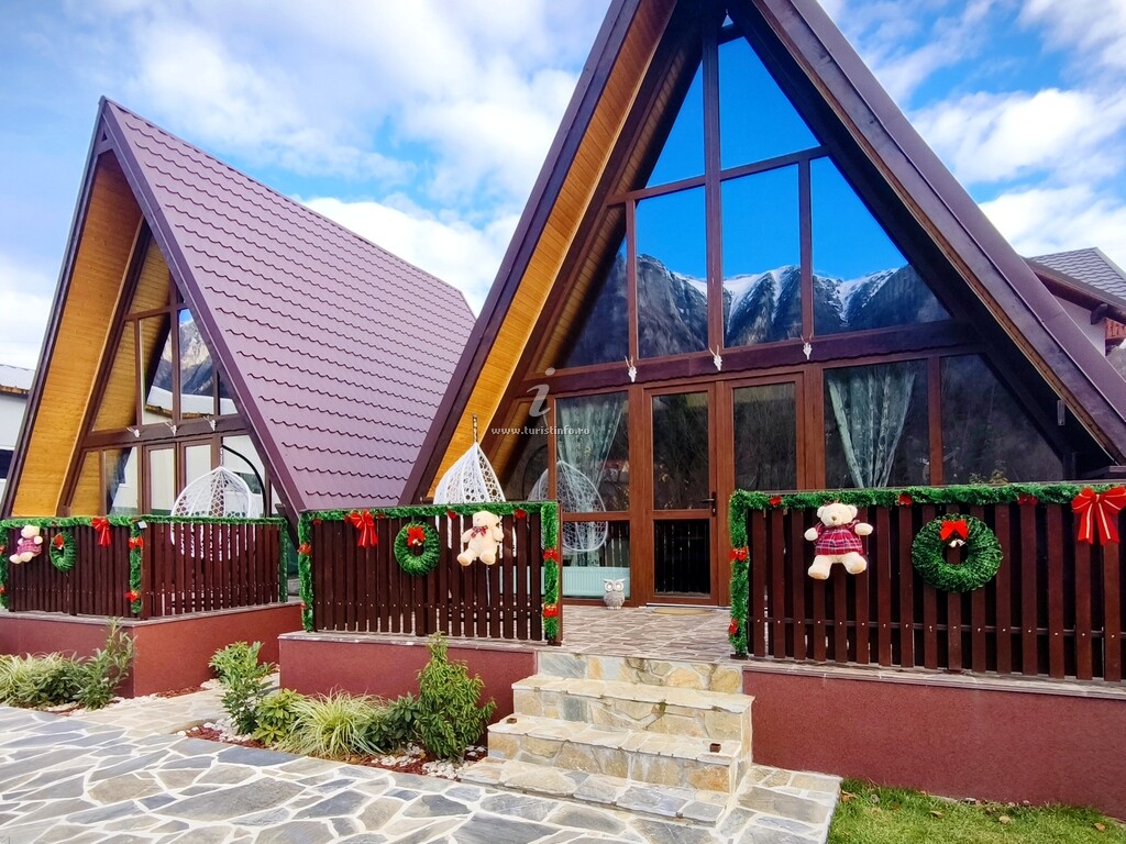 A-frame Twin Houses