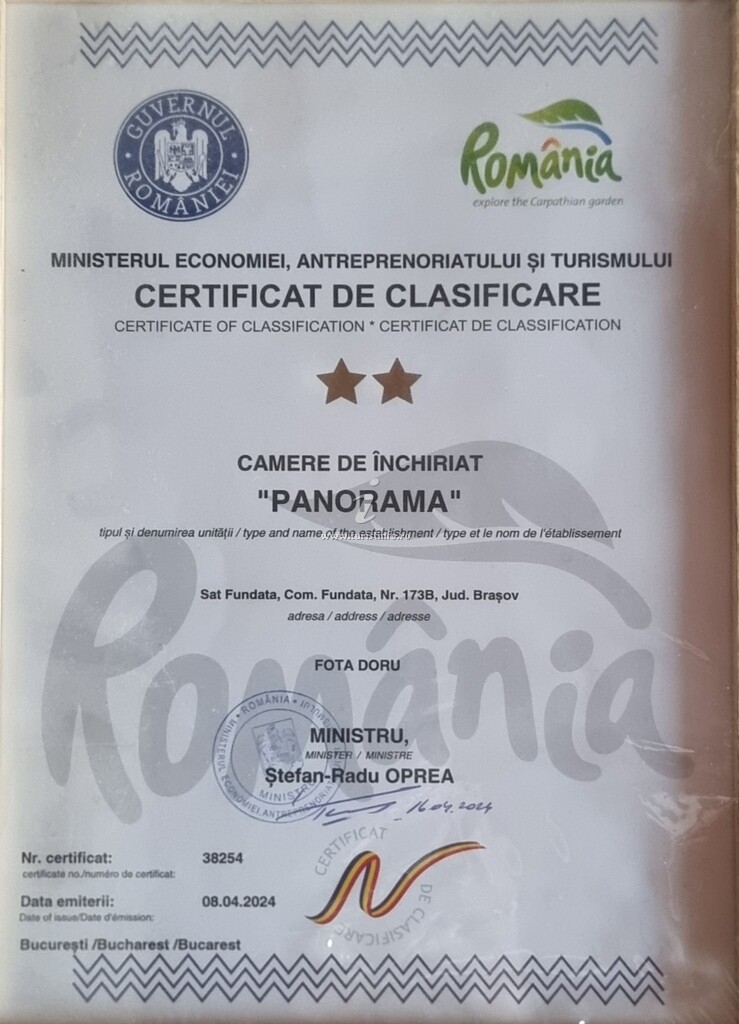 Camere de închiriat Panorama