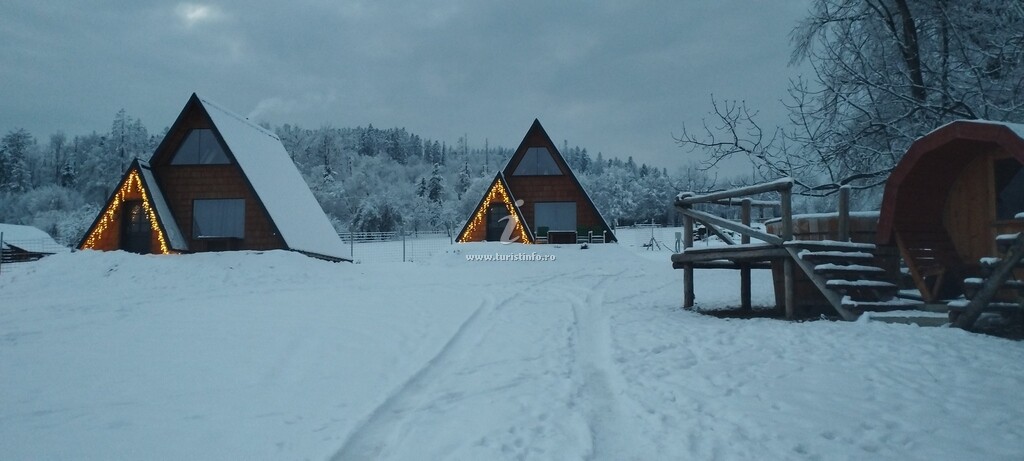 Cabana A-frame la Runc