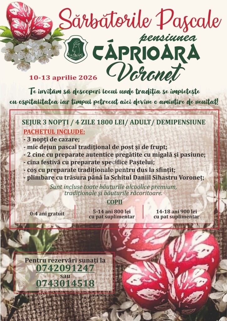 Pensiunea Căprioara