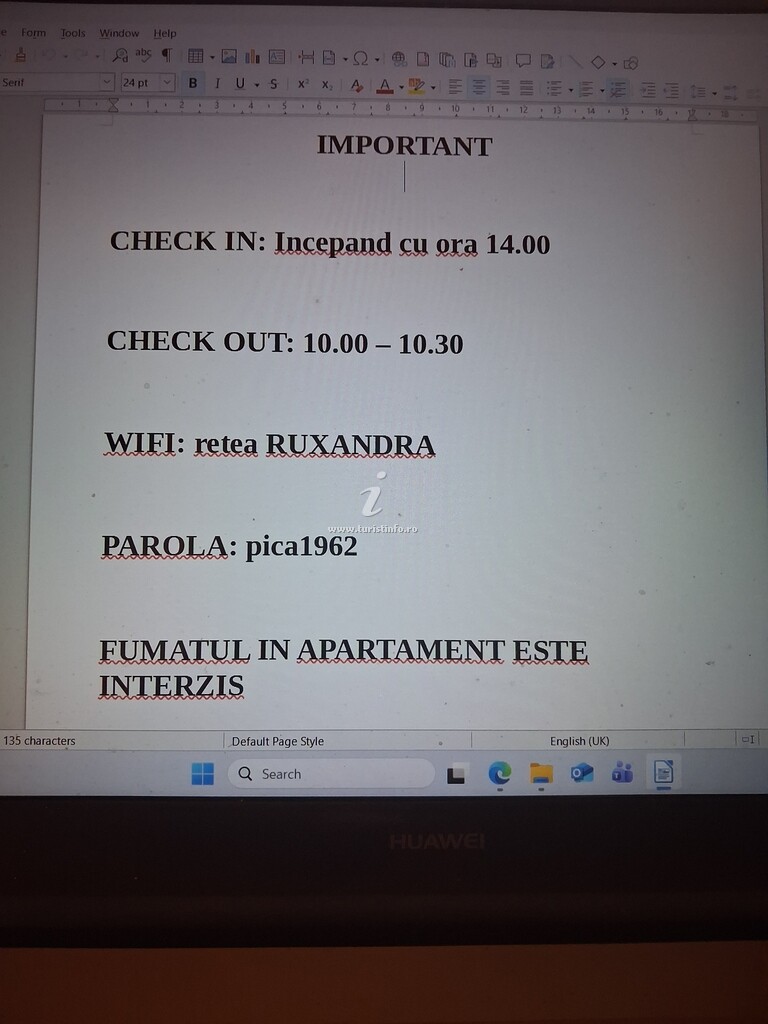 Apartament Vraja Marii