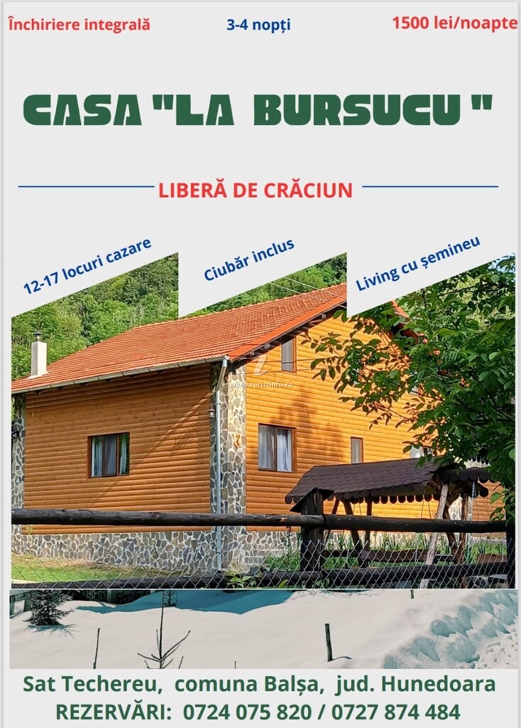 Casa la Bursucu
