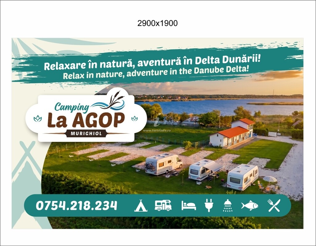 Camping rulote la Agop